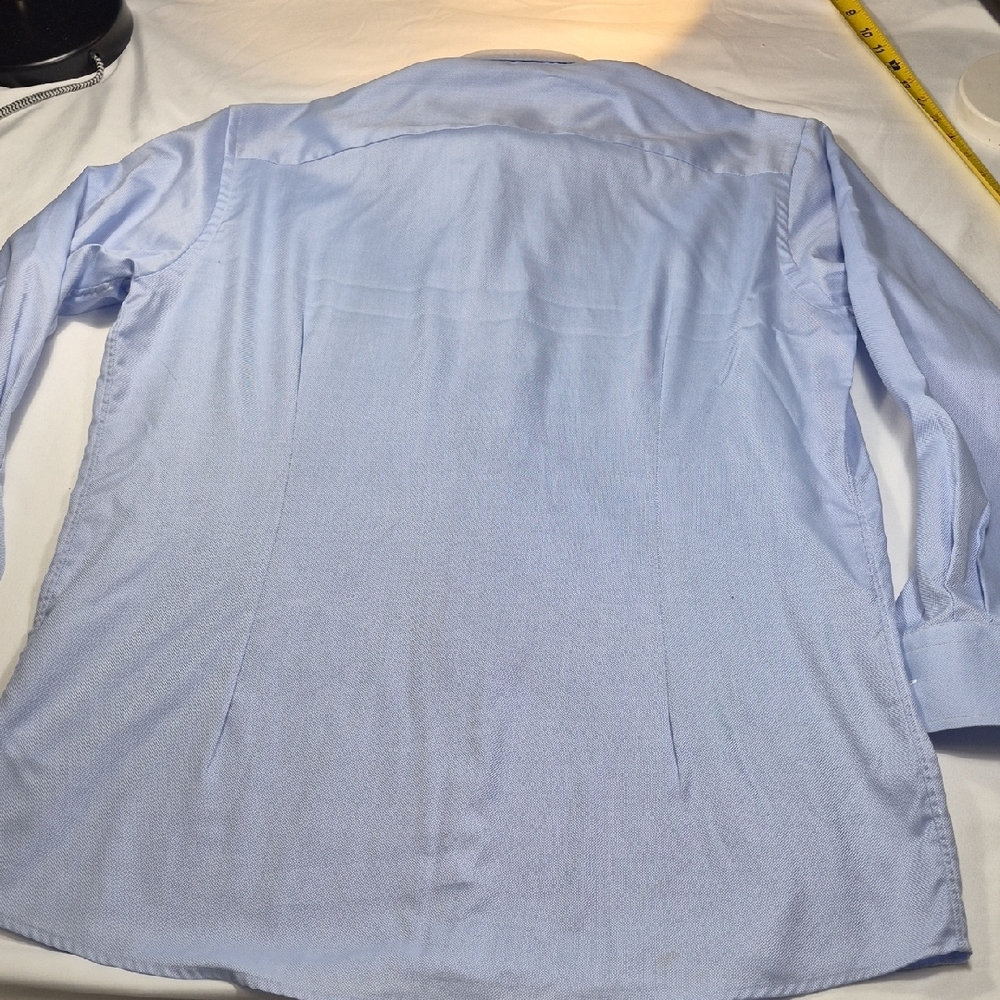 Eton Sky Blue Dress Shirt for Men - Picture 9 of 12
